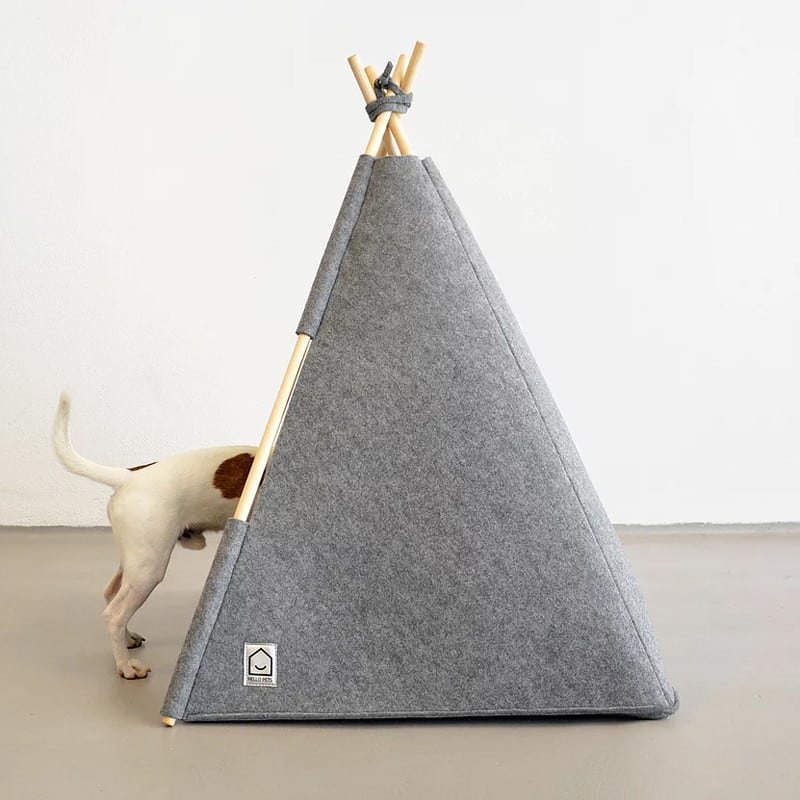 Tipi pour chien ou chat en feutre – TEEPEE