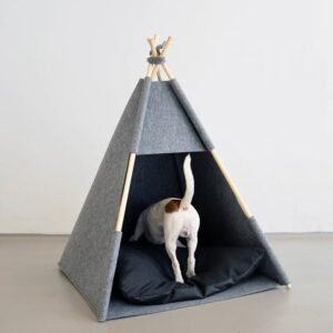 Tipi pour chien ou chat en feutre – TEEPEE